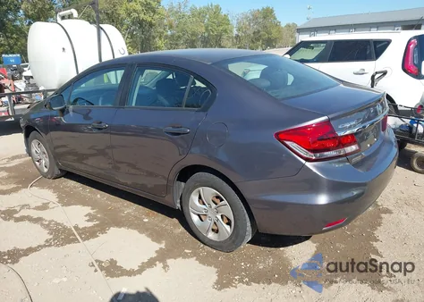 2015 Honda Civic Lx from USA, damaged, VIN 19XFB2F5XFE117135